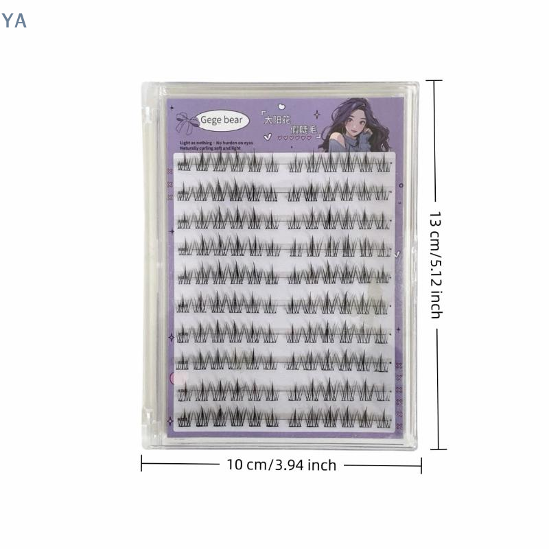 Lashes Eyelash Extension - 【SA】【SA】Bulu Mata Palsu Tanpa Lem Desain