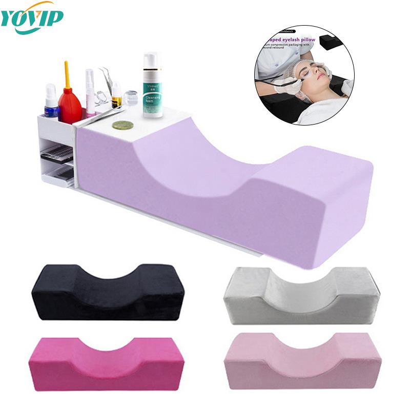 Eyelash Extension Salon - Bantal bulu mata lembut, penopang leher