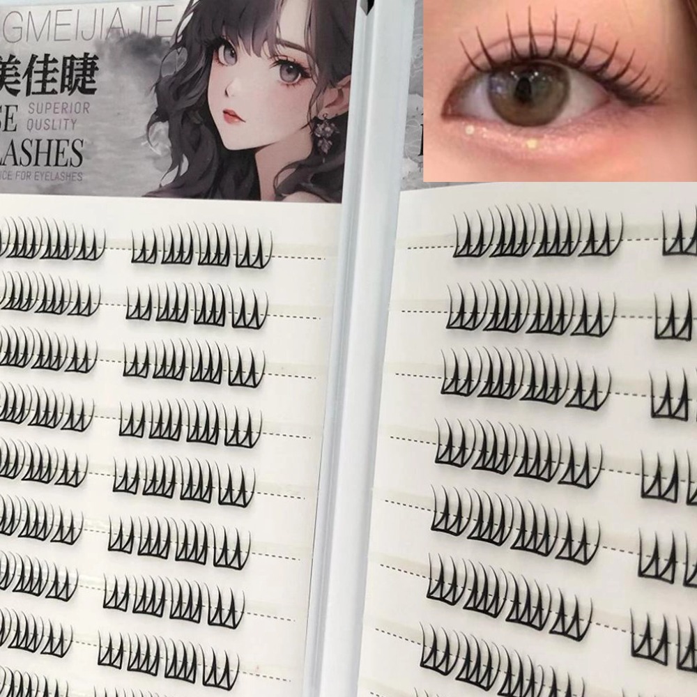 Eyelash Extension Korea - Bulu Mata Palsu Tanpa Lem Bentuk