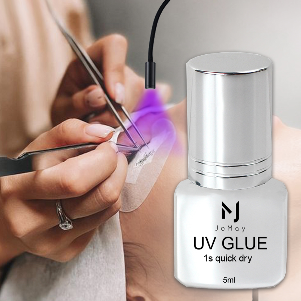Eyelash Extension Uv - JOMAY lem UV ekstensi bulu mata,