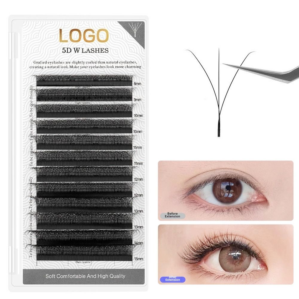 Ekstensi Bulu Mata 3D 4D 5D 6D - Lashes Eyelash Extension ulasan dan harga