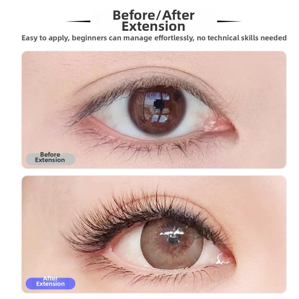Ekstensi Bulu Mata 3D 4D 5D 6D - Lashes Eyelash Extension ulasan dan harga