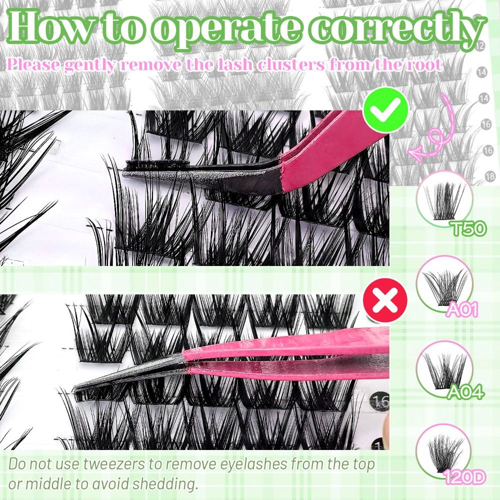Bulu Mata Palsu Natural Look B - Lashes Eyelash Extension ulasan dan harga