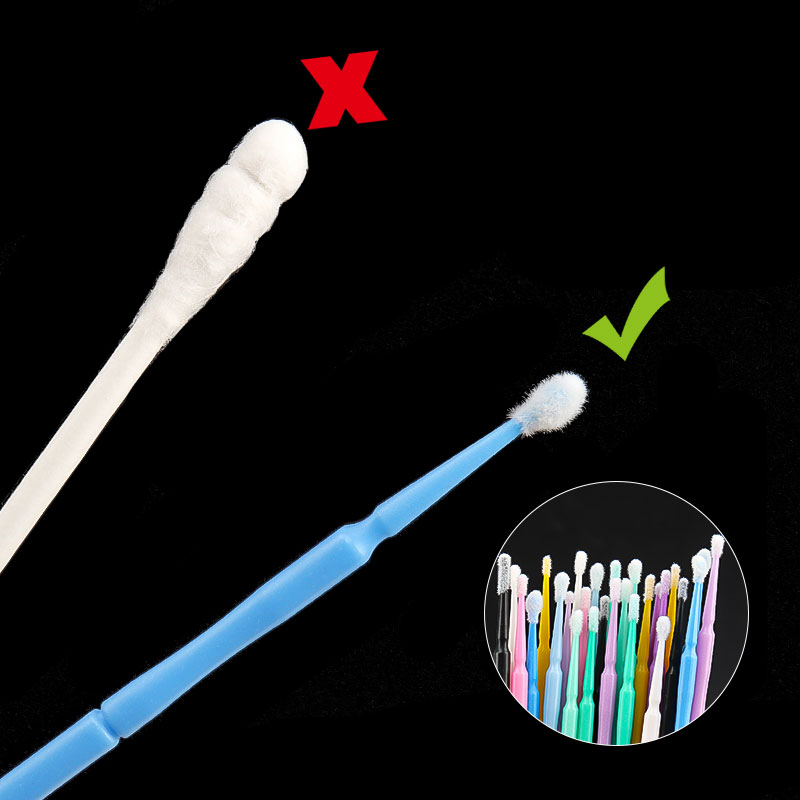 100PCS/Kantong Swab Pembersih  - Eyelash Extension Repair ulasan dan harga