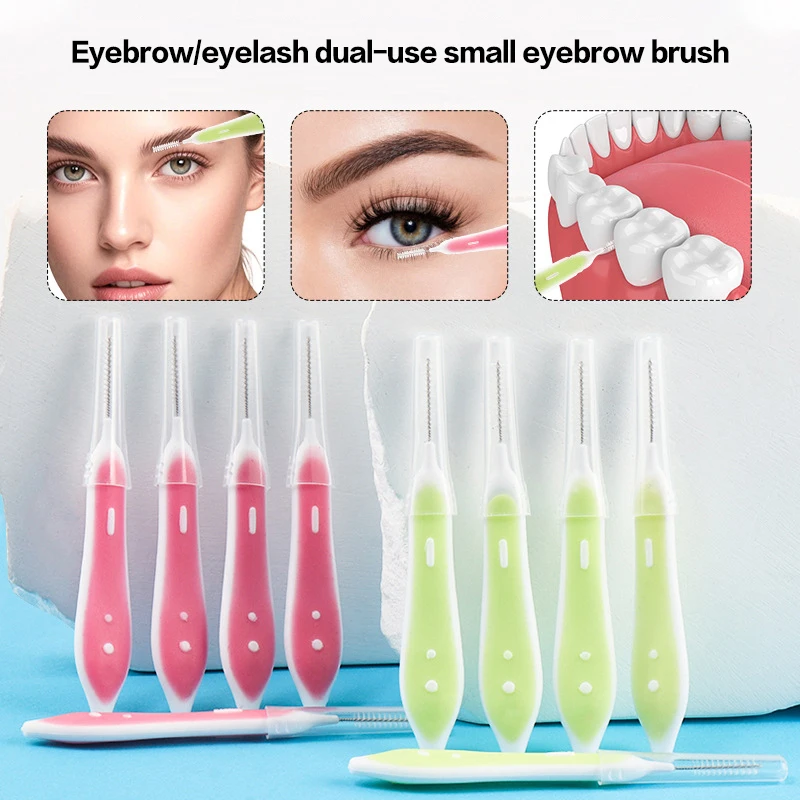 10 Buah Kuas Alis Mini Kuas Pe - Lashes Eyelash Extension ulasan dan harga