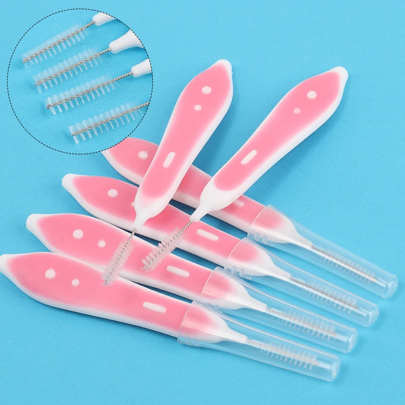 10 Buah Kuas Alis Mini Kuas Pe - Lashes Eyelash Extension ulasan dan harga