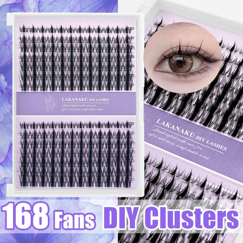 Bulu Mata Alami, Cluster Indiv - Lashes Eyelash Extension ulasan dan harga