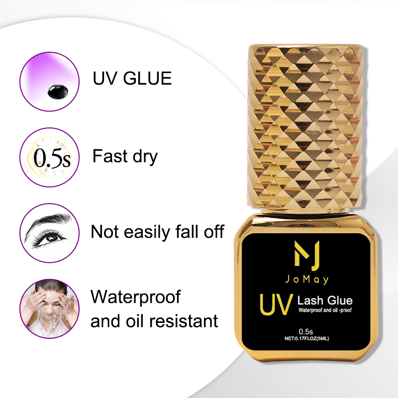 Lem Bulu Mata JOMAY Black UV 0 - Eyelash Extension Uv ulasan dan harga
