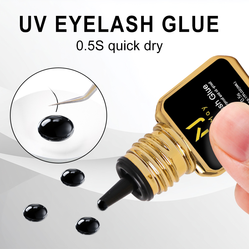 Lem Bulu Mata JOMAY Black UV 0 - Eyelash Extension Uv ulasan dan harga
