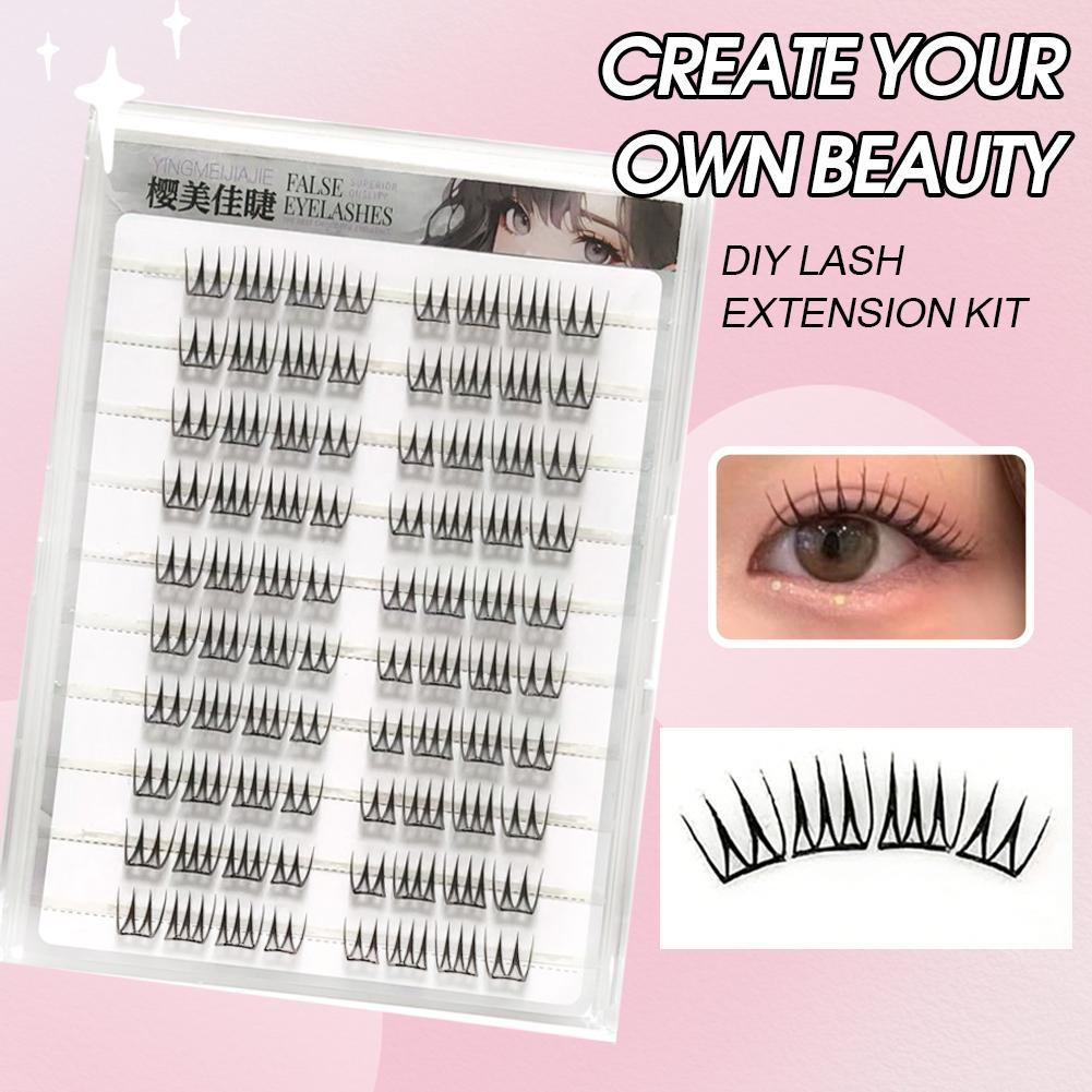 Bulu Mata Palsu Tanpa Lem Bent - Eyelash Extension Korea ulasan dan harga