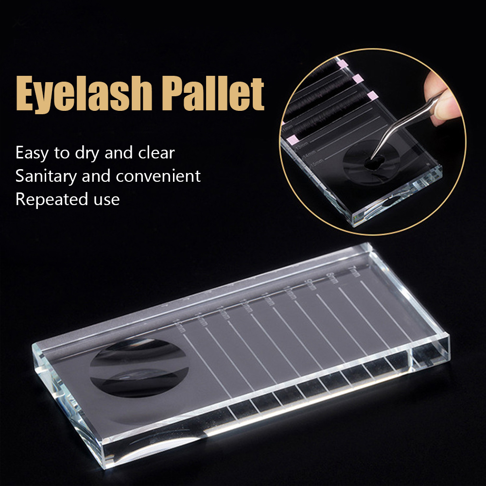 Palet Ekstensi Bulu Mata Kaca  - Eyelash Extension Guide ulasan dan harga