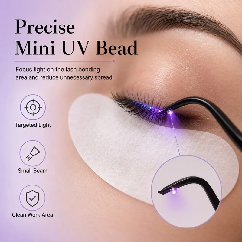 Pinset Lampu UV Mini untuk Bul - Eyelash Extension Uv ulasan dan harga