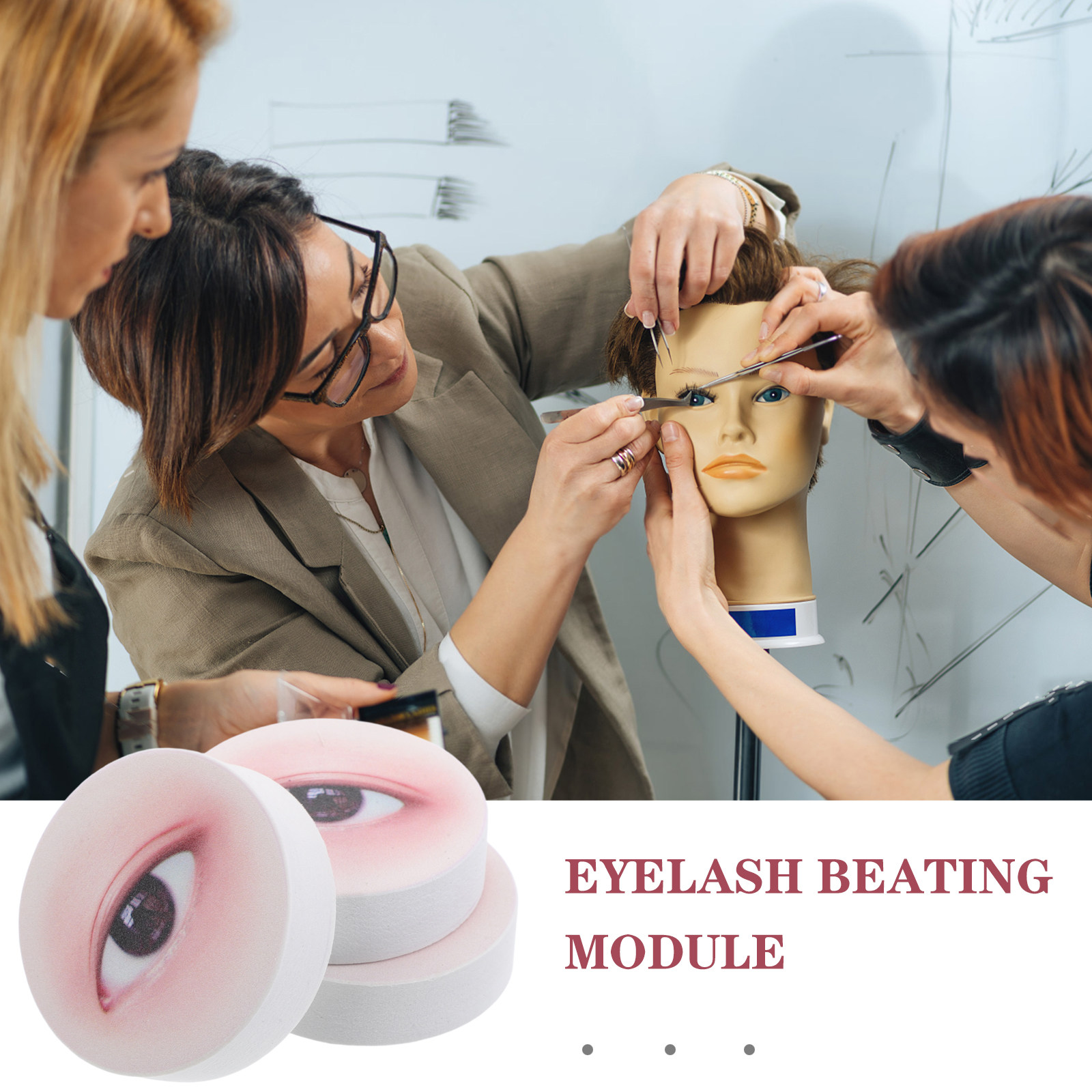 3 Buah Papan Latihan Ekstensi  - Eyelash Extension Salon ulasan dan harga