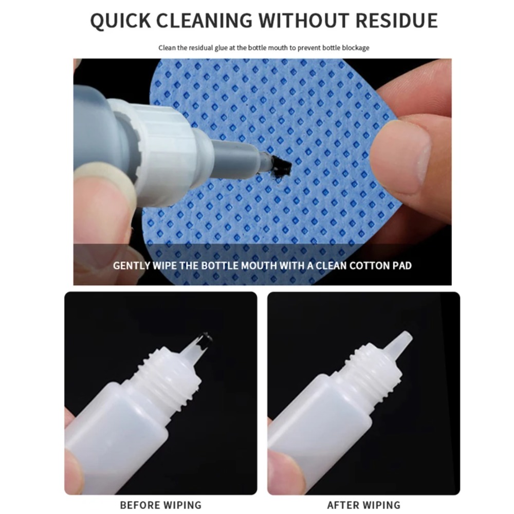 200PCS Kain Lap Kertas Kapas P - Eyelash Extension Repair ulasan dan harga
