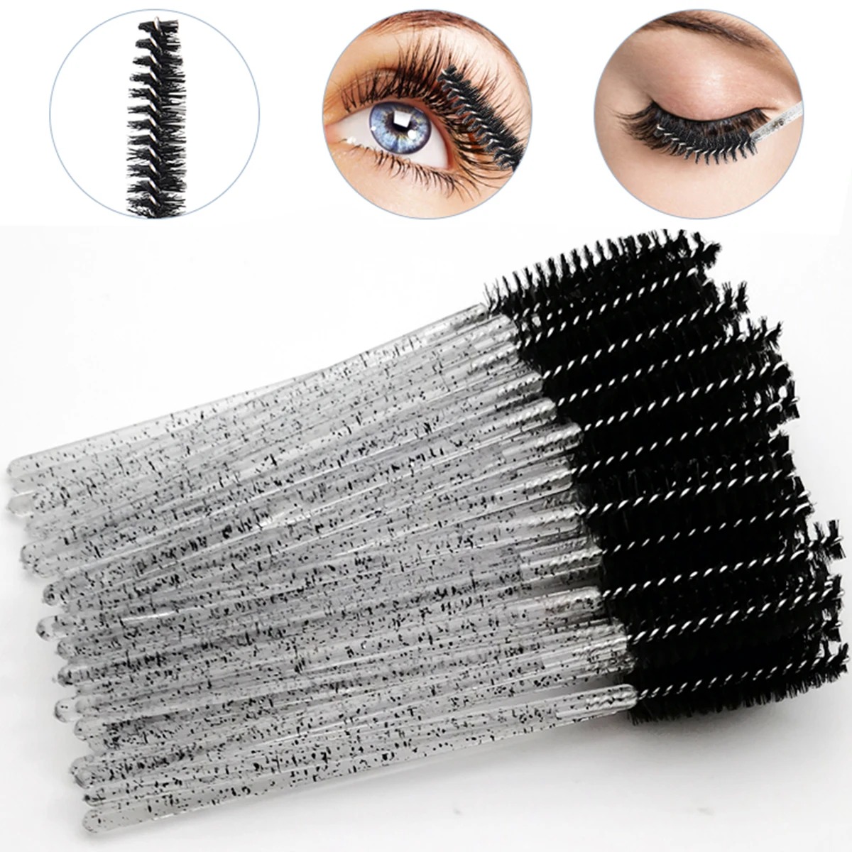 Grosir 100 Buah Maskara Spooli - Eyelash Extension Guide ulasan dan harga