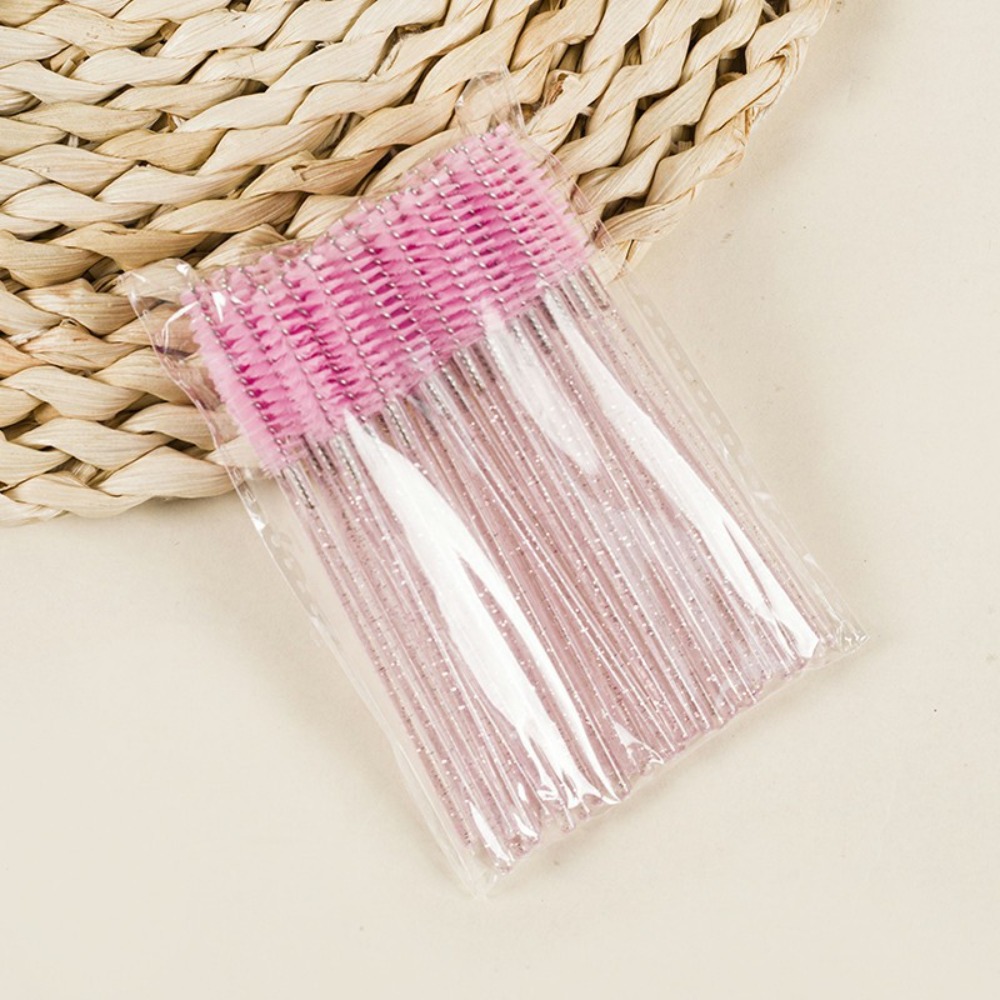 50-100 Buah Sisir Kuas Bulu Ma - Eyelash Extension Salon ulasan dan harga