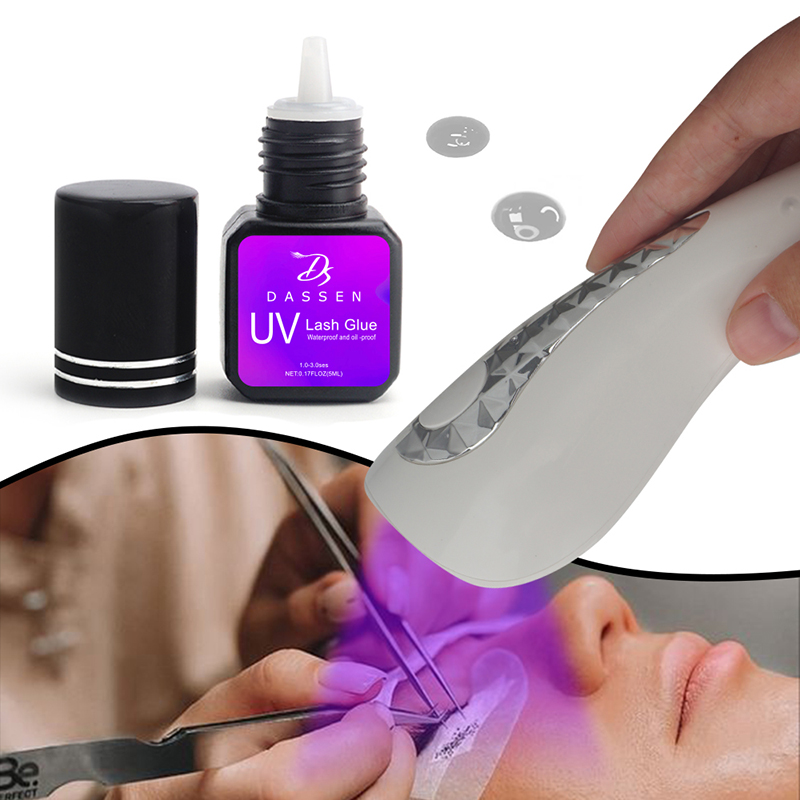 Lem Bulu Mata Dassen UV 1s, Ek - Eyelash Extension Uv ulasan dan harga