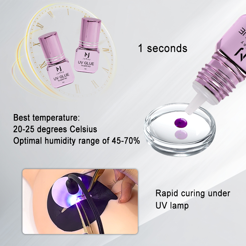 JOMAY 3 Botol Lem Ekstensi Bul - Eyelash Extension Uv ulasan dan harga