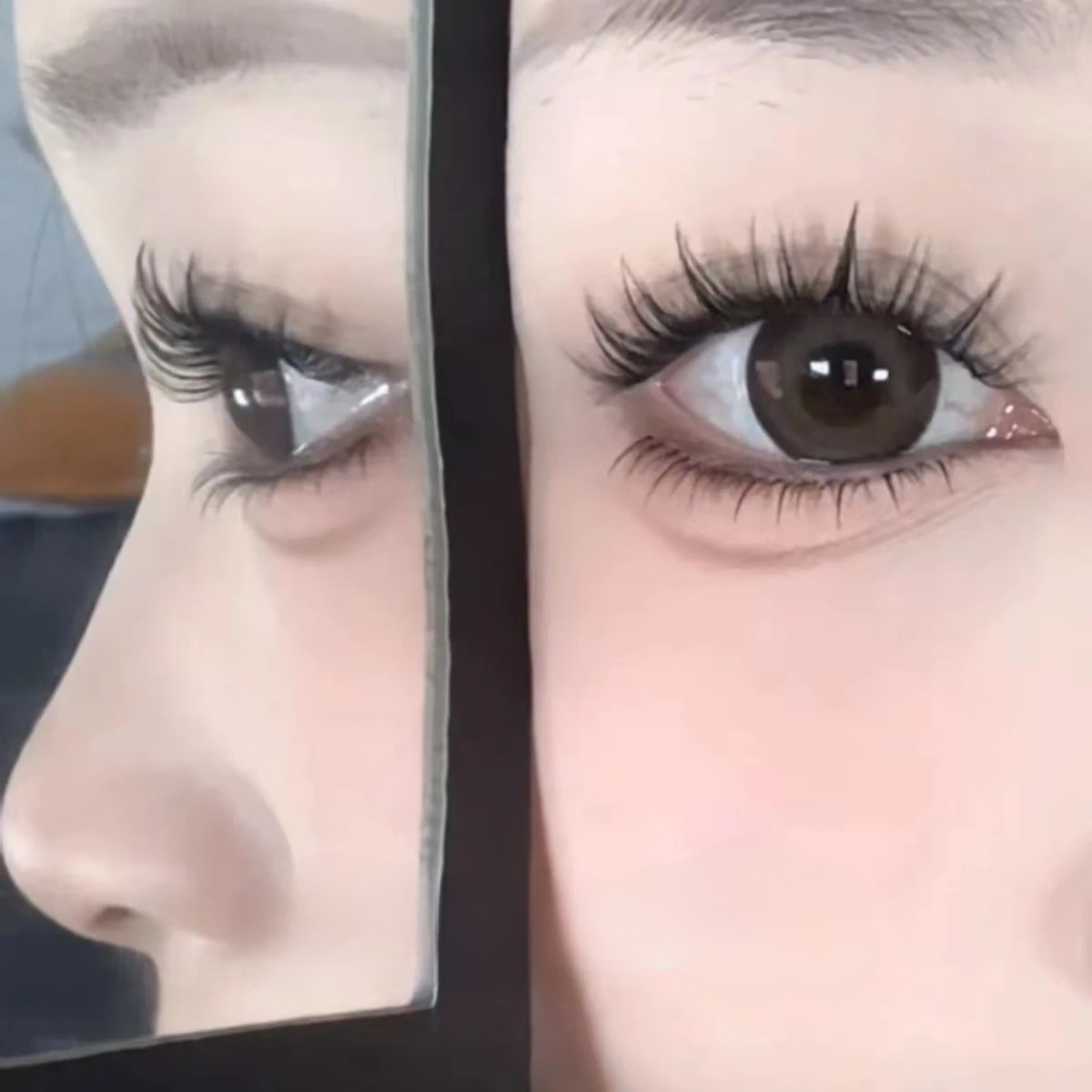 100PCS Bulu Mata Palsu Alami B - Eyelash Extension No 11 ulasan dan harga
